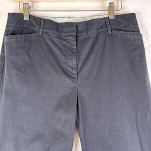 Women Pants 8 Black Perfect Crop Midrise Capri‎ Pants Chinos Career